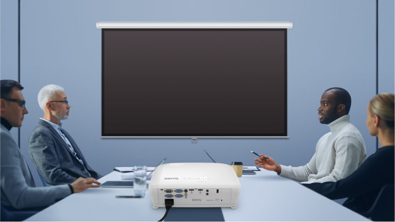 Press the Eco Blank  button to turn off the image for a period of time with 70% lamp power saving