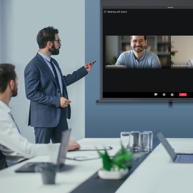 BenQ Smart Projectors are Built-in OS Smart Projectors for hybrid meetings