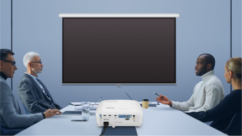 Press the Eco Blank  button to turn off the image for a period of time with 70% lamp power saving