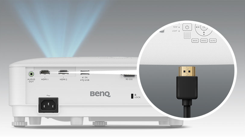BenQ LH500 can do Auto Turns On once the HDMI input signal is detected