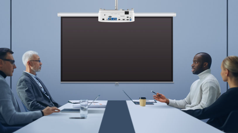 Press the Eco Blank  button to turn off the image for a period of time with 70% lamp power saving