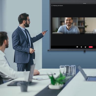 BenQ Smart Projectors are Built-in OS Smart Projectors for hybrid meetings