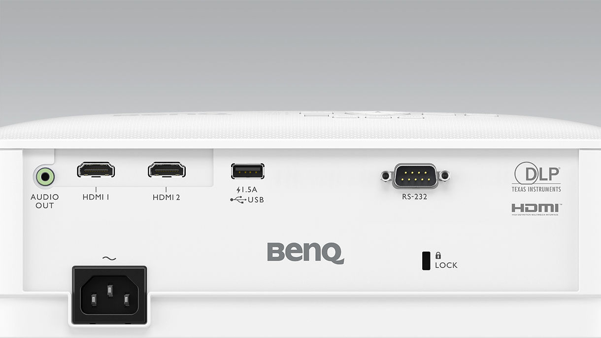 BenQ LH500 io port is with reliable transmission and versatile connectivity