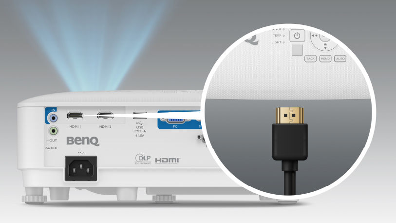 BenQ MH560 can do Auto Turns On once the HDMI input signal is detected