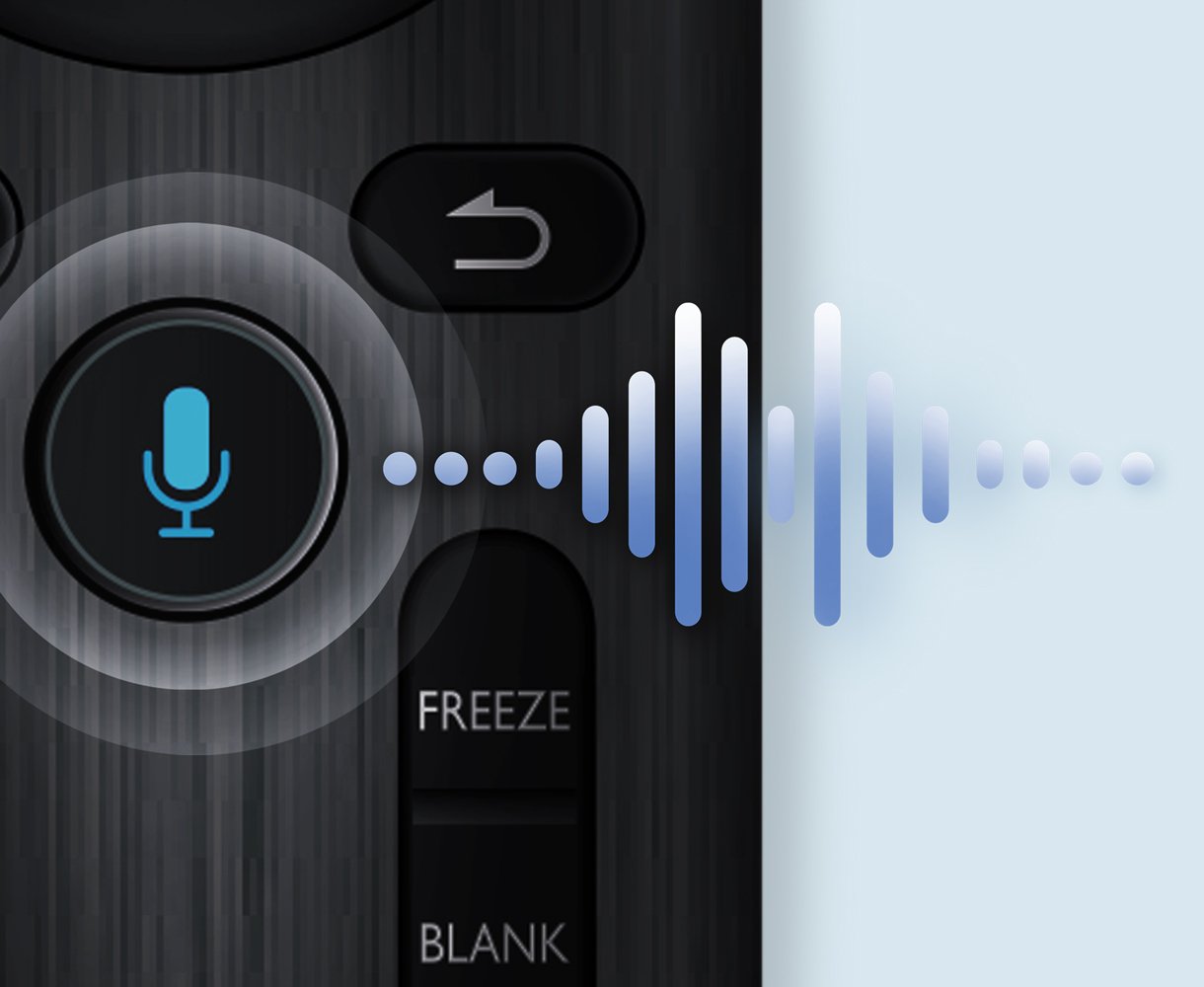 Sound being captured by the voice assistant on the RP03 interactive display remote control
