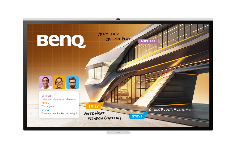 BenQ 商用互動觸控顯示器