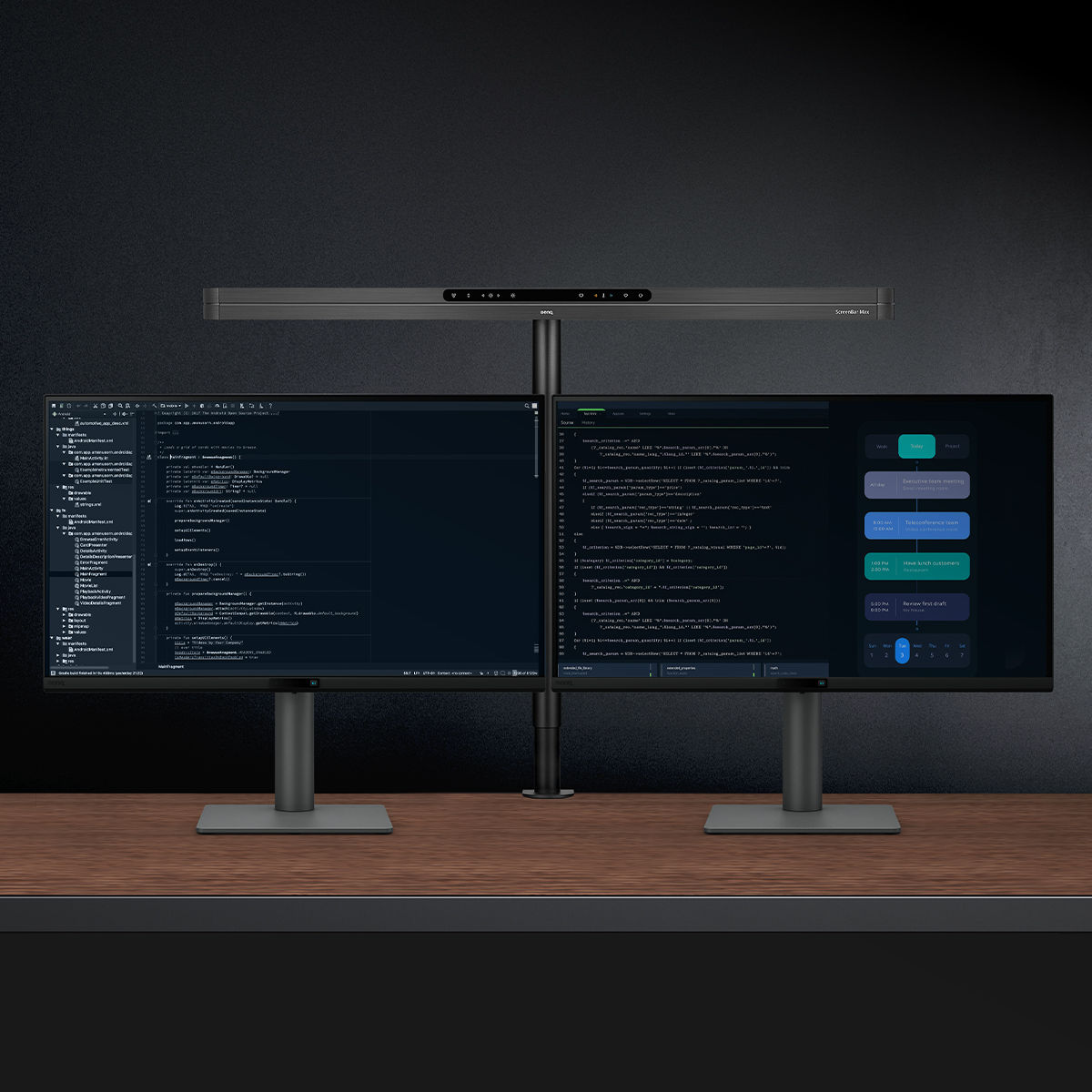 Recommended ScreenBar Max position for dual horizontal monitors