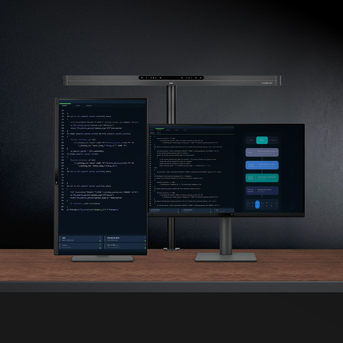 Recommended ScreenBar Max position for mixed vertical monitor setups