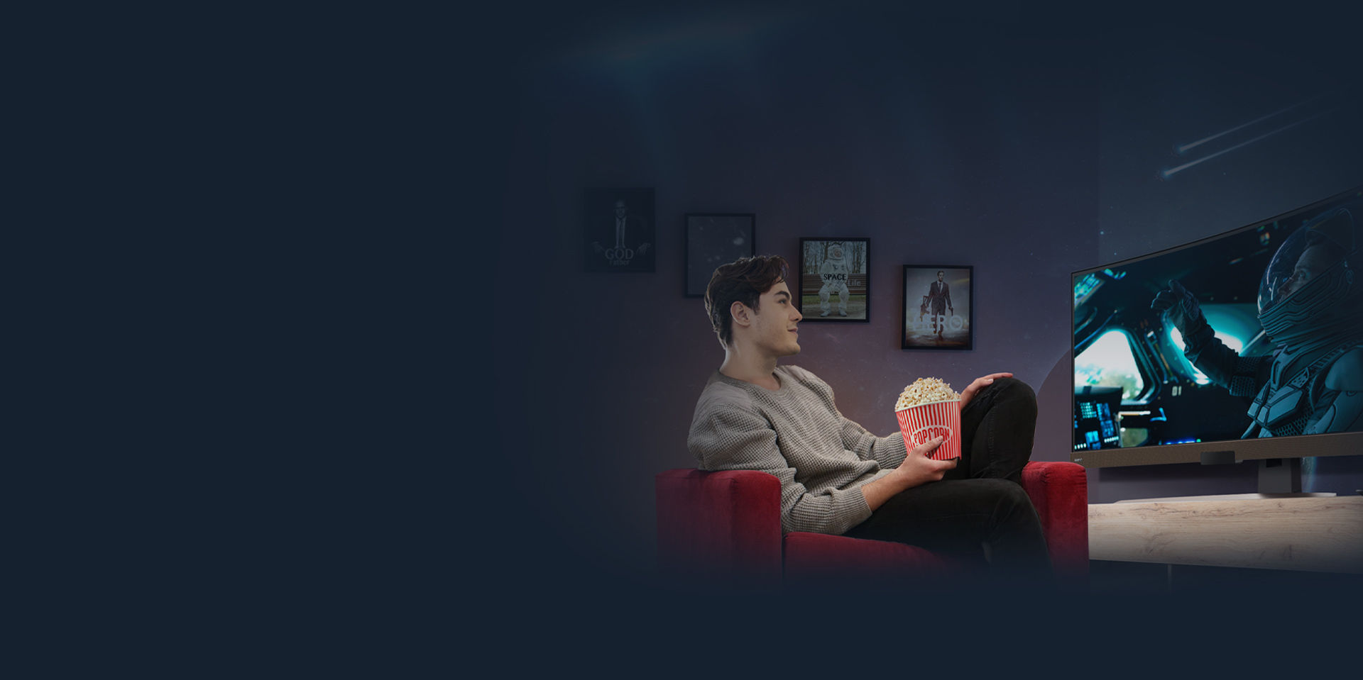 BenQ Entertainment Monitor with USB-C for Immersive Gaming and Netflix experience