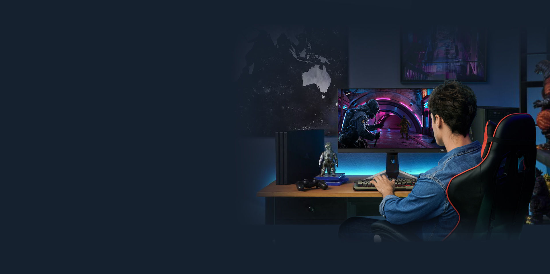 BenQ Entertainment Monitor with USB-C for Immersive Gaming and Netflix experience