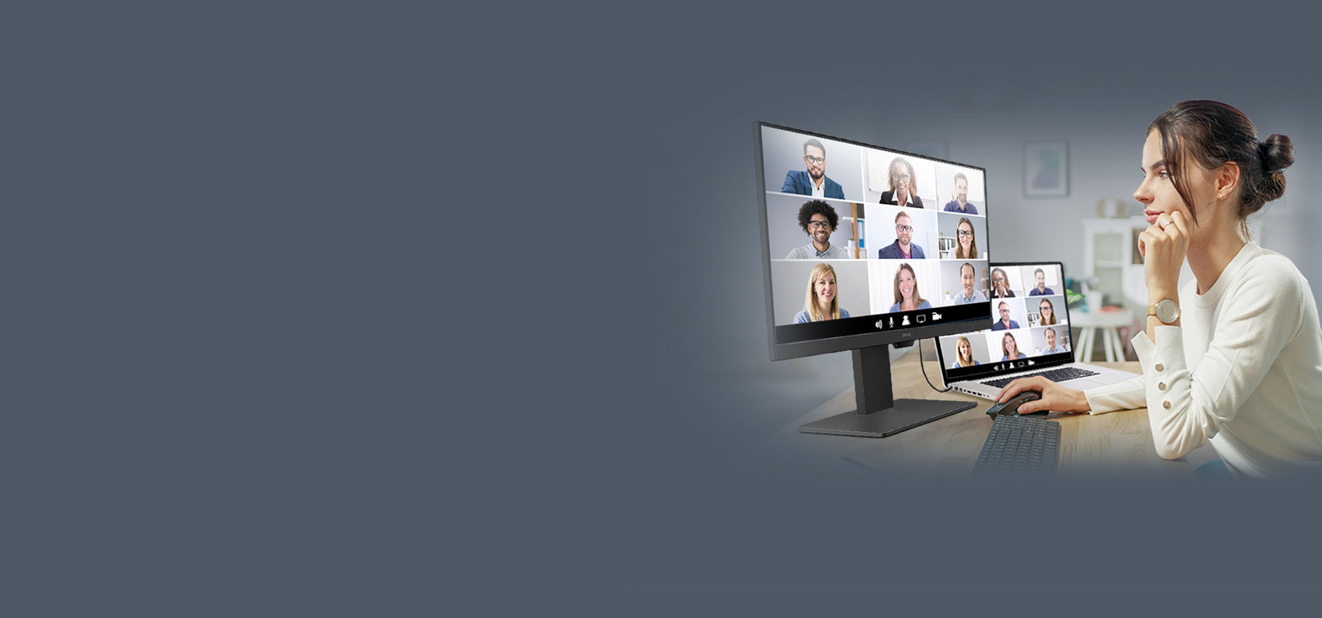 GW series Monitor makes productivity easy