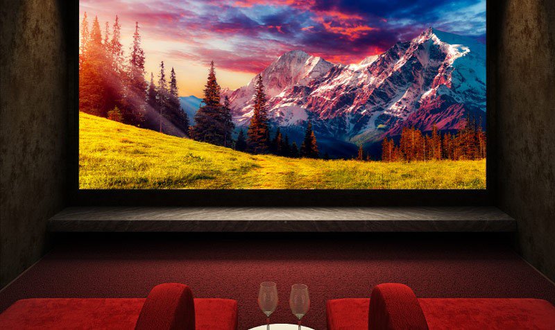 BenQ 4k home projector W5700 with D.Cinema Mode, which reveals wide-ranging colors and subtle details in movies.