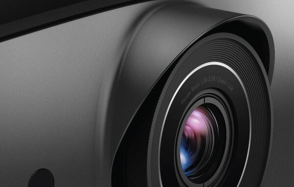 BenQ 4k home projector W5700 with Anti-Dust lens hood, which prevents falling dust from gathering.