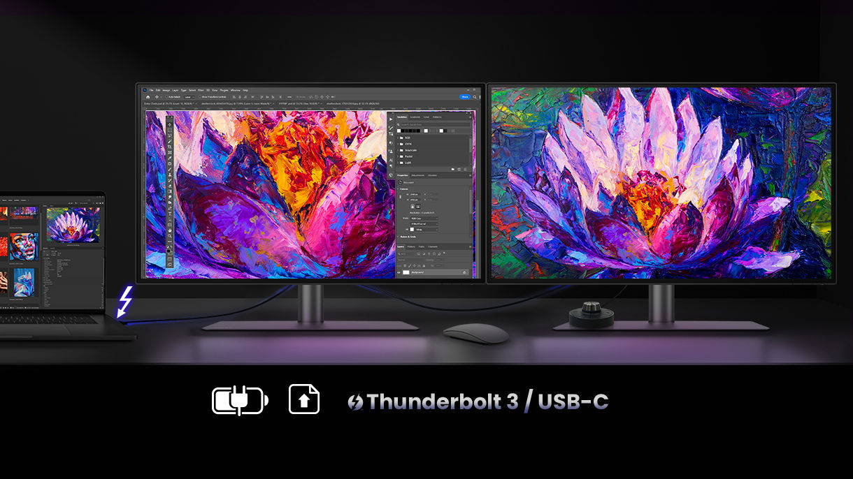 moniteur thunderbolt pour mac chaîne en guirlande