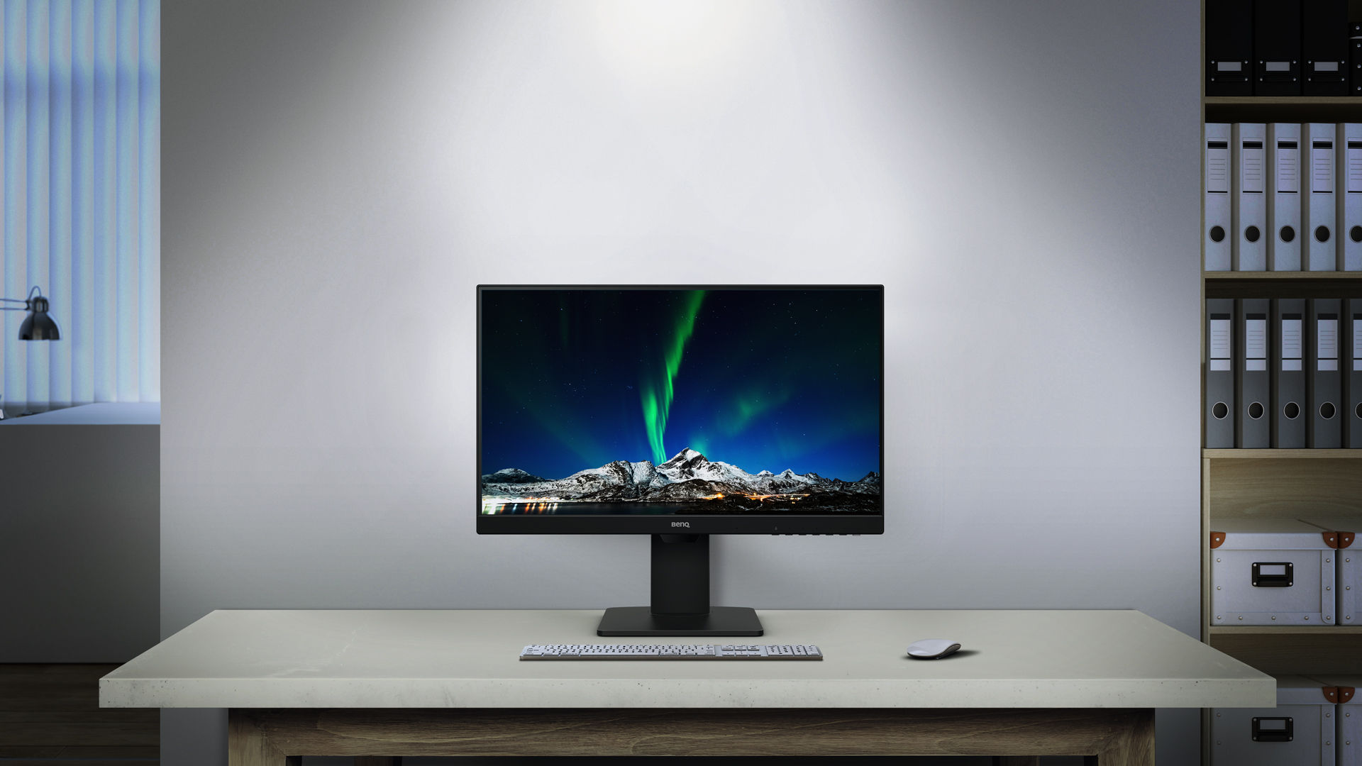 BenQ BL2486TC comes with BenQ Brightness Intelligence technology for comfort while maintaining vivid colors