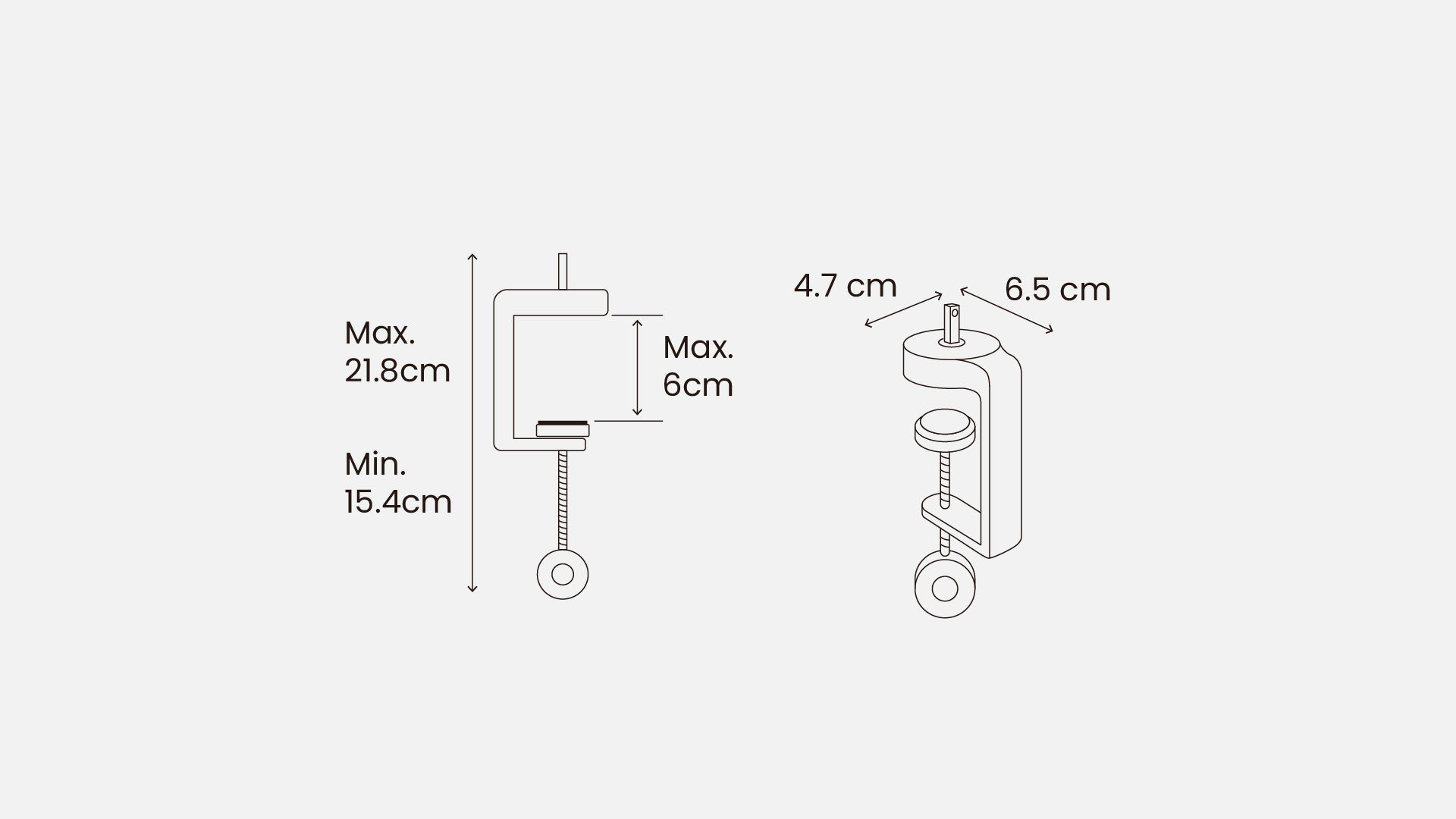 Desk Clamp Ring