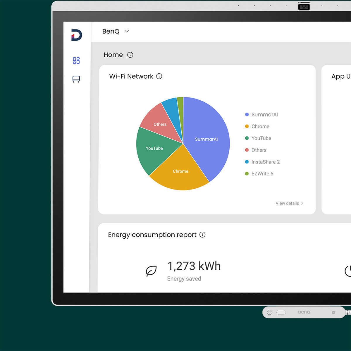 BenQ DMS makes device management more easily.