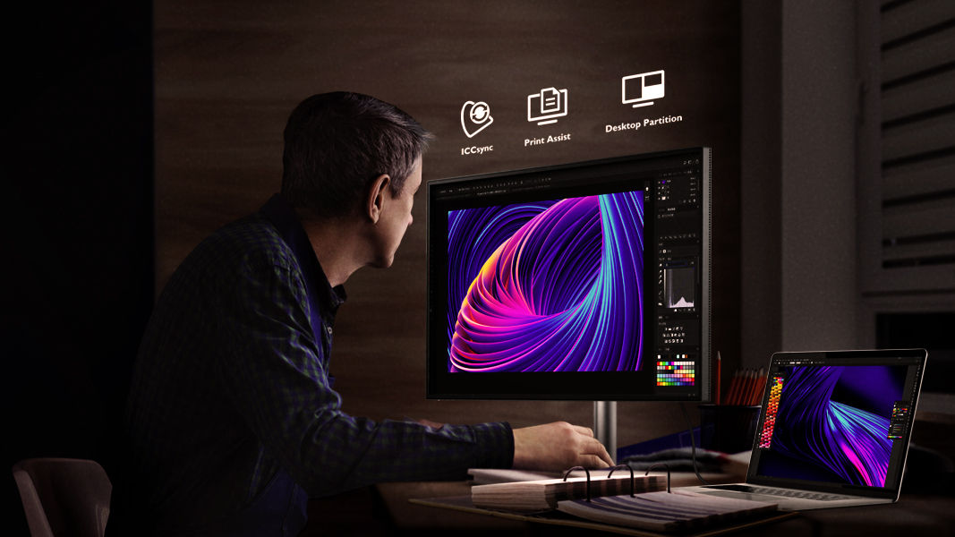 Moniteur de conception compatible avec Mac : Créez de superbes visuels avec  un moniteur conçu pour Mac