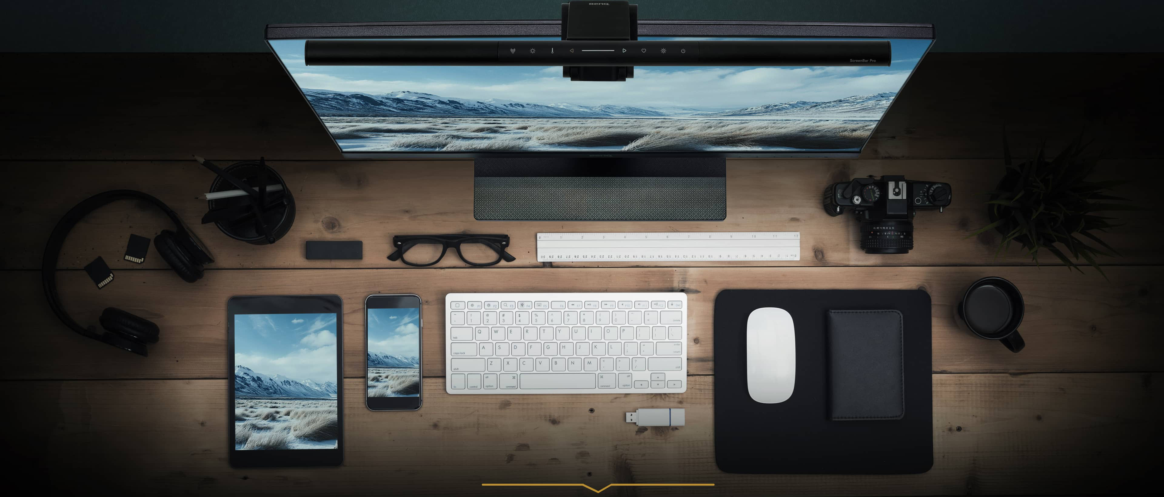 螢幕掛燈怎麼選-桌面寬度