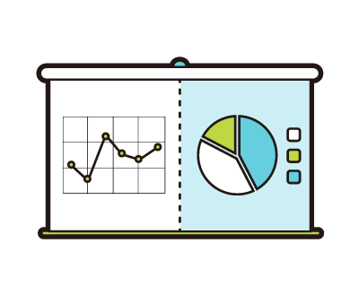 Infografik Modus beim Präsentations Beamer von BenQ