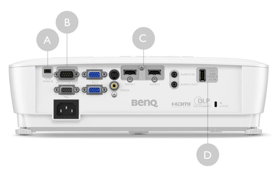 Proyector Empresarial Xga Benq Mx536 4000lm Eco Hdmi Vga Usb