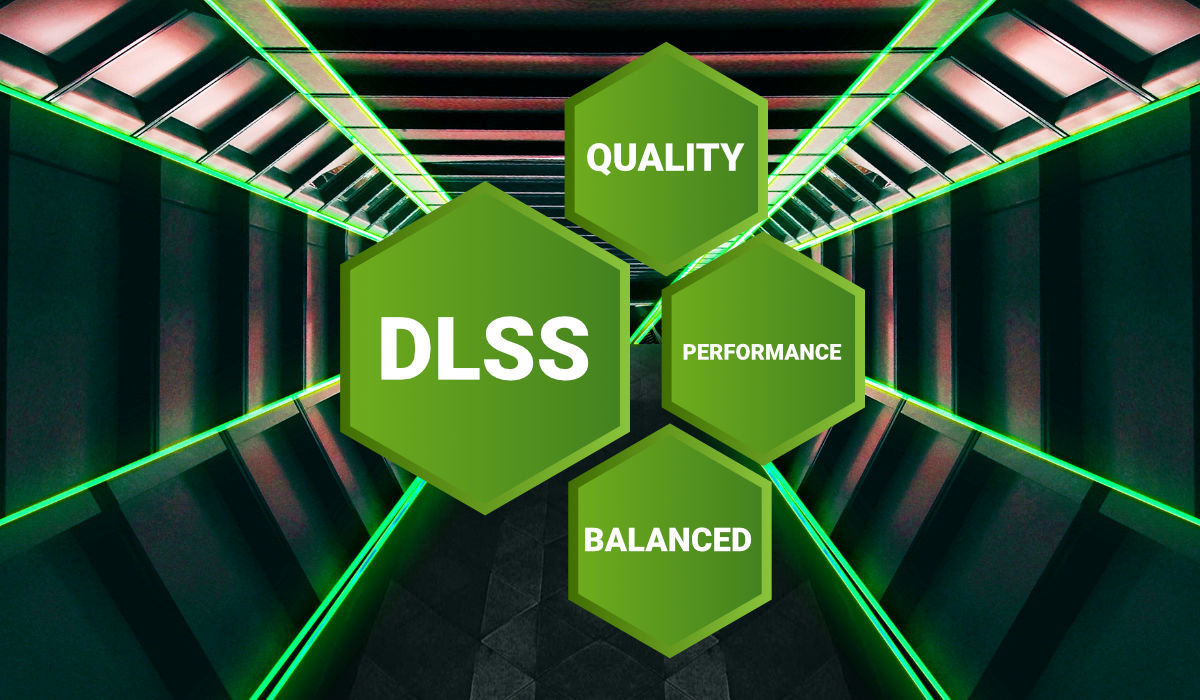 Ultra Performance DLSS. DLSS quality. NVIDIA DLSS. Ultra quality.