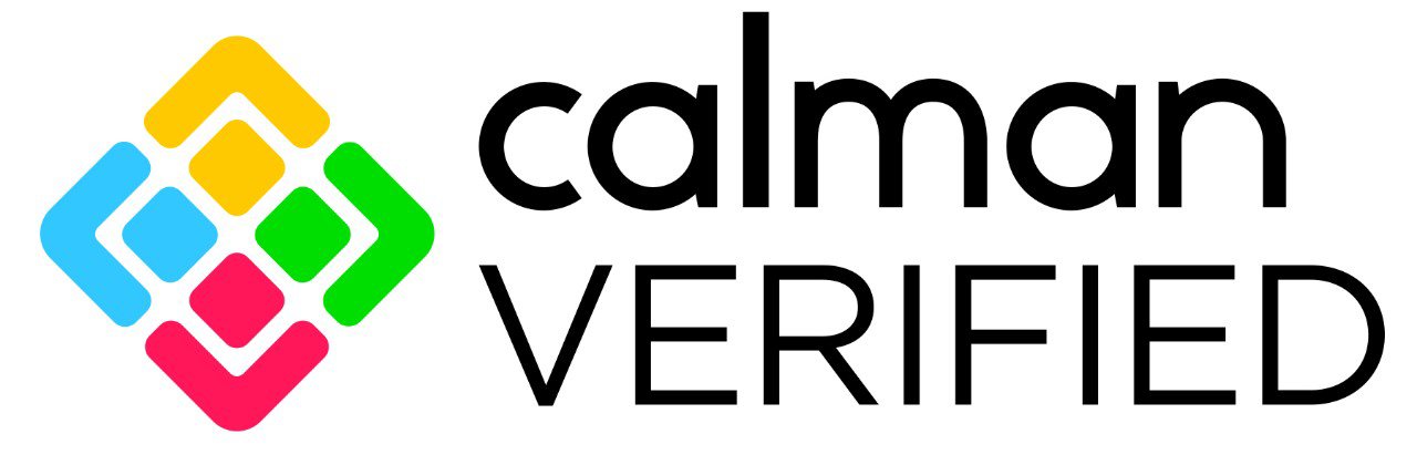 The "Verified by CalMAN" program ensures each display to be accurate out of the box and true to multiple industry-standard color gamuts.