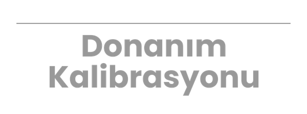 Hardware Calibration