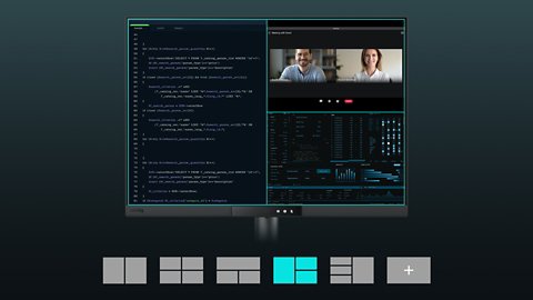 BenQ Programlama Serisi yazılımı, FloW, Kısayollar, Masaüstü Bölümleme, Uygulama Modu, Yazılım Bazlı Karartma ve Sirkadiyen Mod gibi programcılara yönelik araçlar sunar.