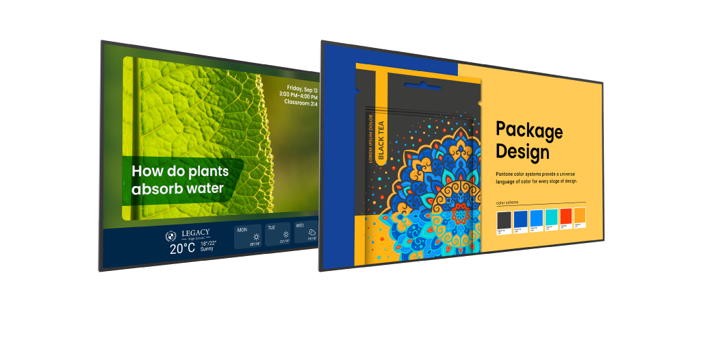 BenQ Smart Signage, ST- und SL-Serie, im Bildungswesen