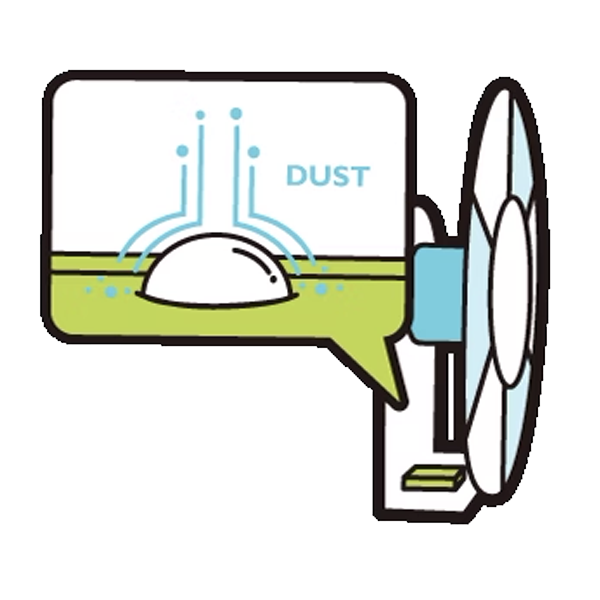 防塵累積感測器