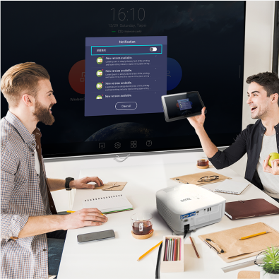BenQ Smart Projector for Business allows wireless projections from your  iphone or any device