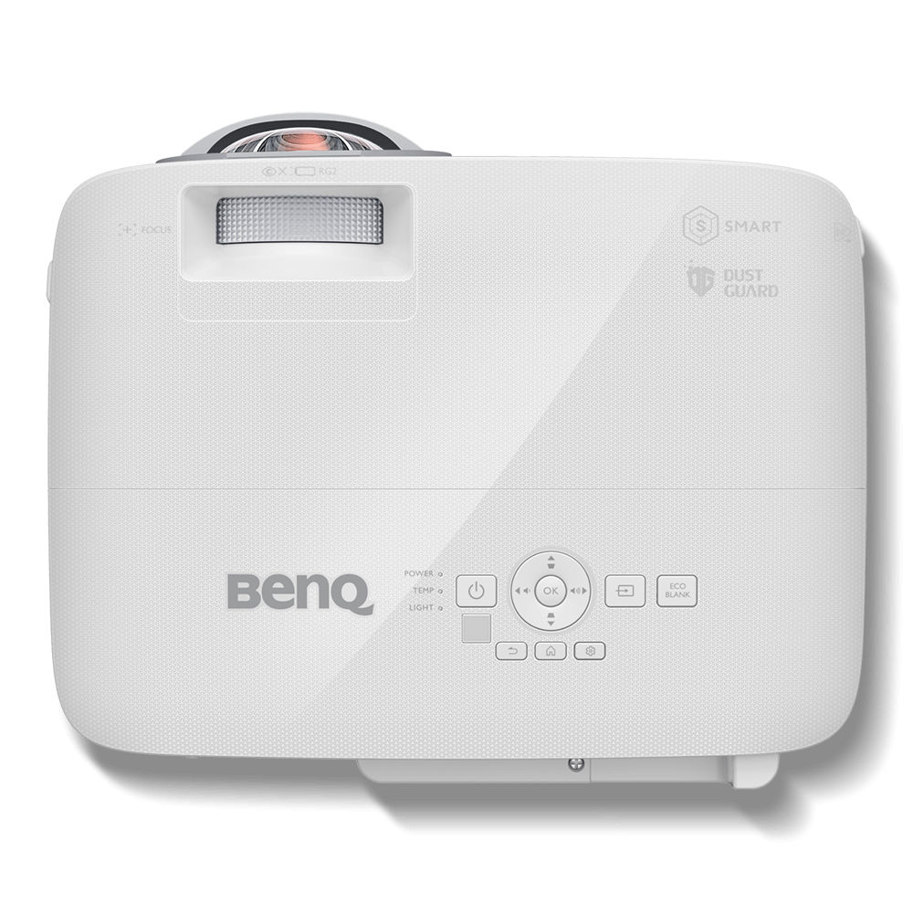 BenQ EW800ST WXGA画質 短焦点 DLPスマートプロジェクター (3,300ANSIルーメン/Android OS搭載/ワイヤ 