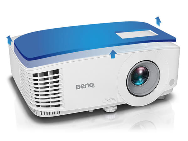 Proyector BenQ para Oficina WXGA 3600 Lúmenes ( MW550 ), DLP, 1280x800,  Alta Brillantez, Alto Contraste 20000:1, Dual HDMI, VGA, Keystone,  Configuración Sencilla, Tecnología SmartEco : : Electrónicos