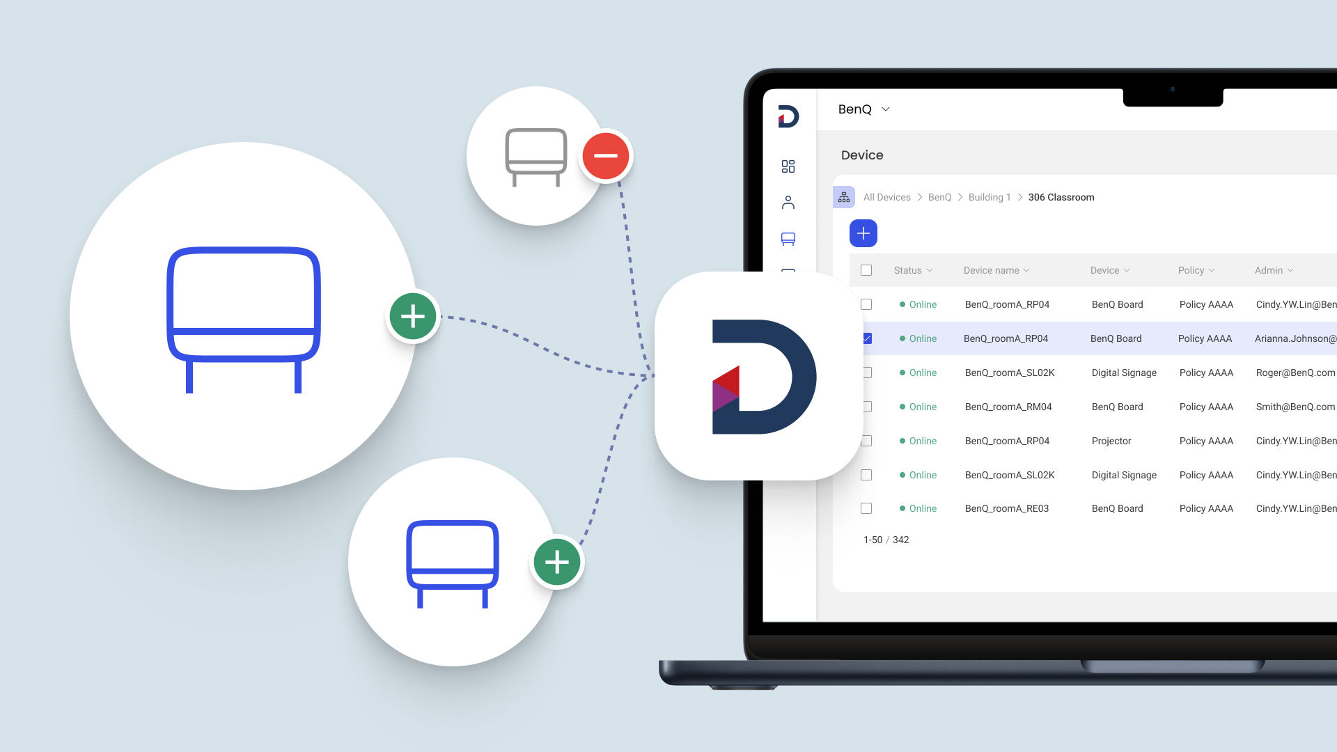 Easy onboarding with Google EDLA-certified BenQ Boards