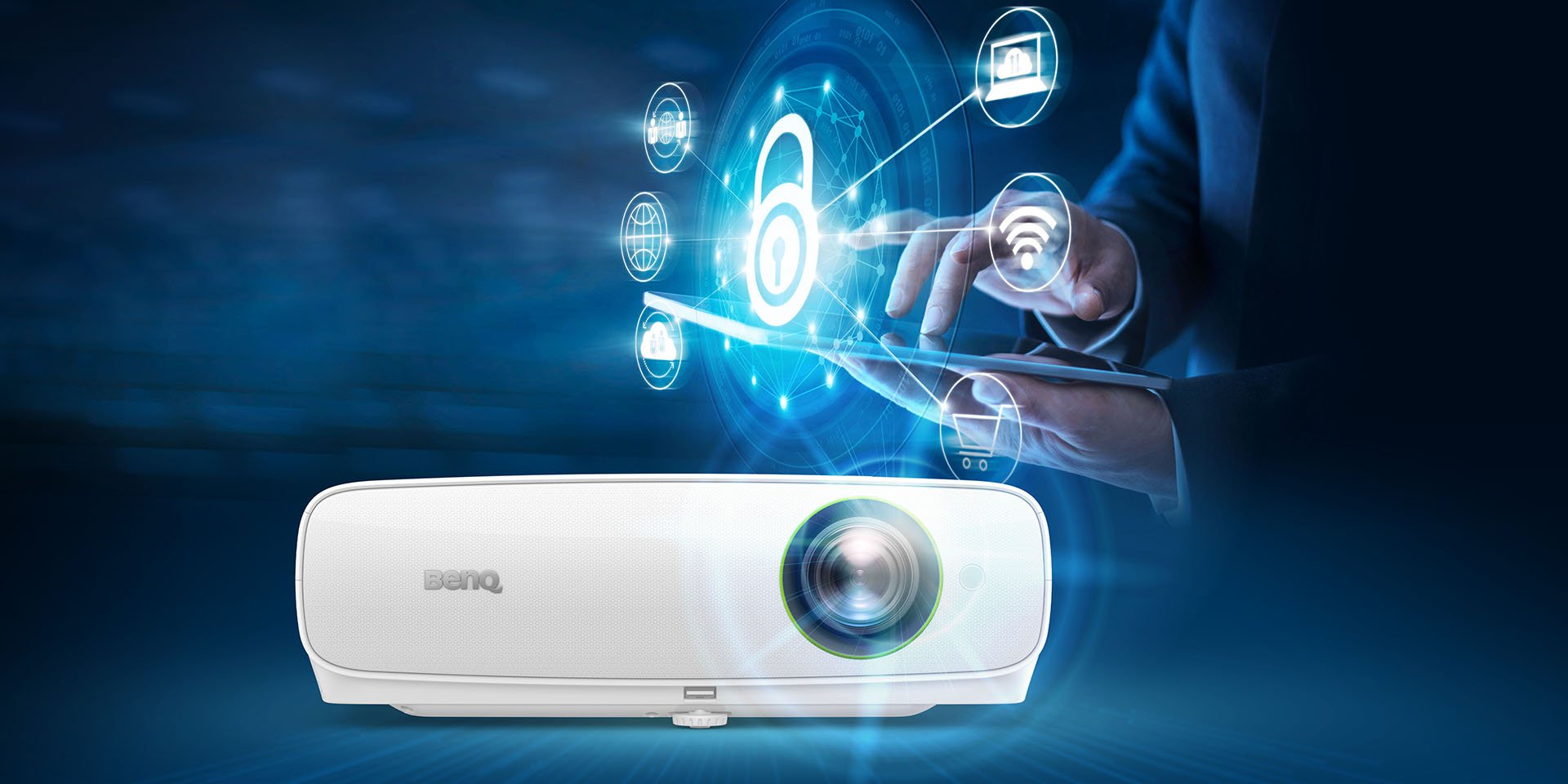 BenQ EH620 Windows Smart Projector Extends Your Organizations Data Security