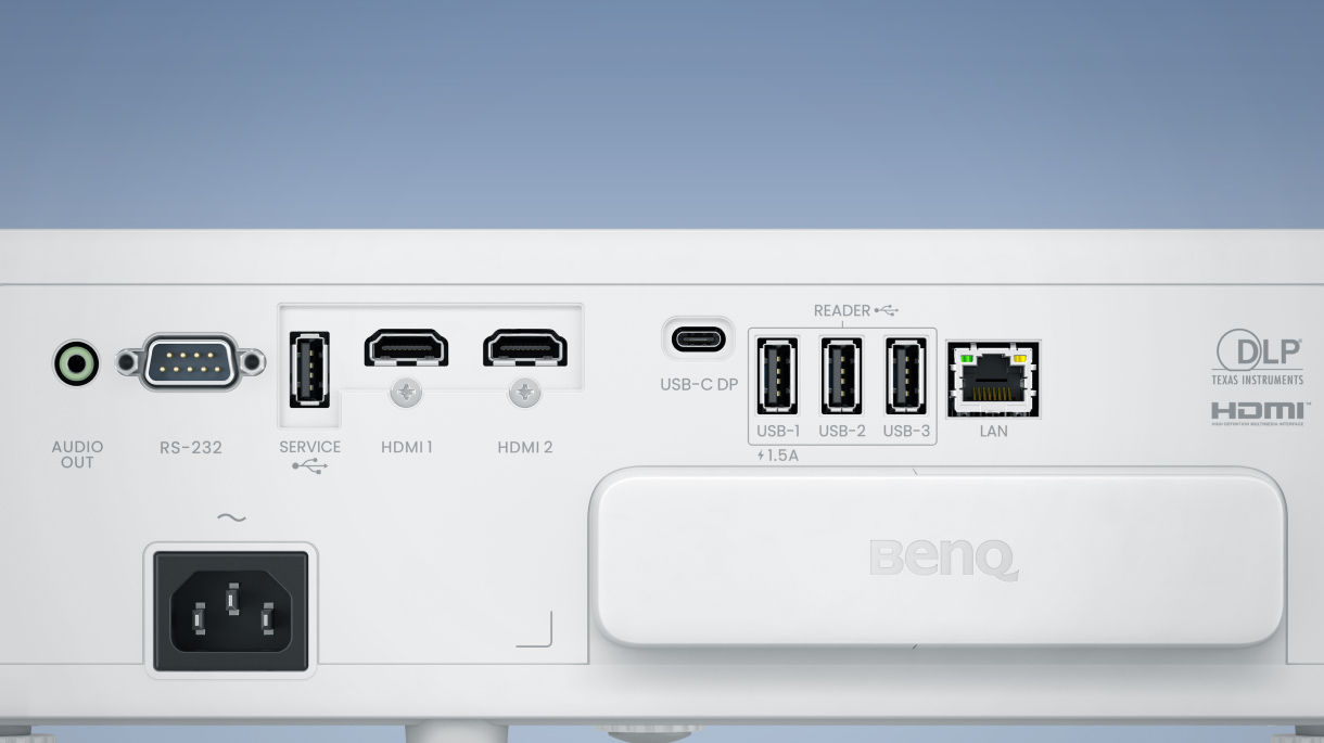 BenQ EH700's versatile range of connection options provides seamless and efficient transmission of high-definition content