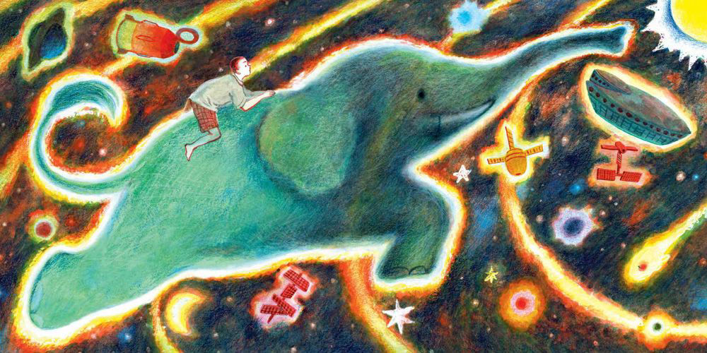 藏在箱子裡的大象