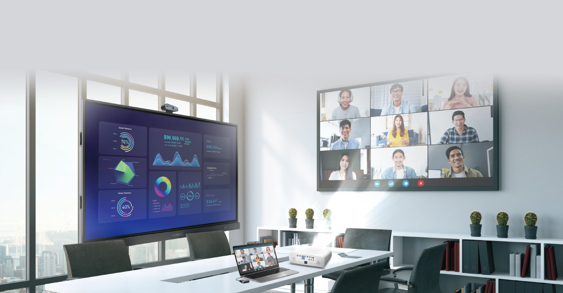 BenQ ile Akıllı Bir İş Yerinden Daha Fazlası