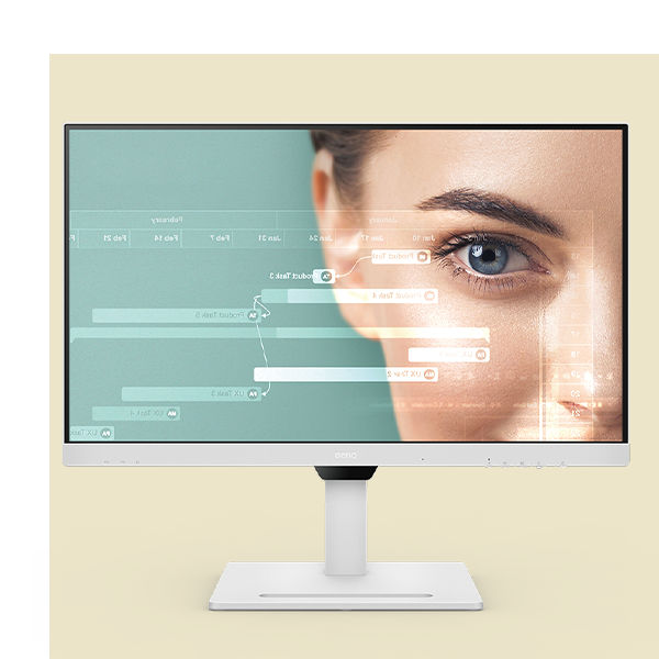 Ergonomic  Eye-Care Monitor