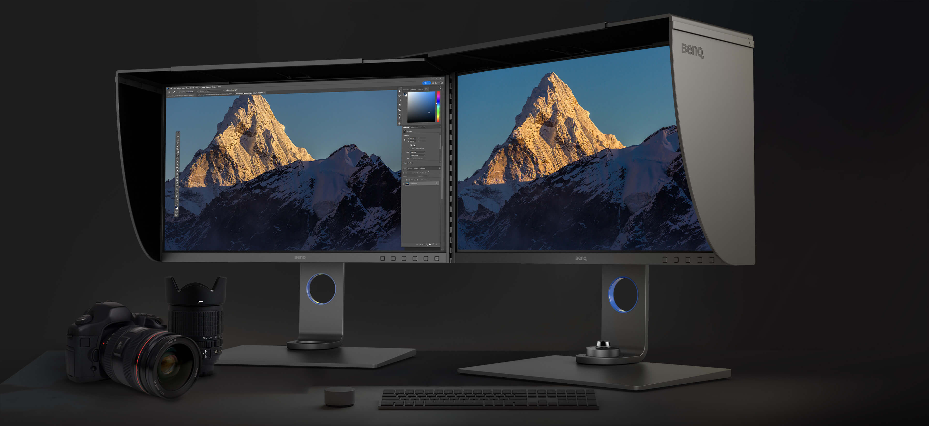 BenQ PhotoVue Monitors Get the Color Precision for Your Professional Results
