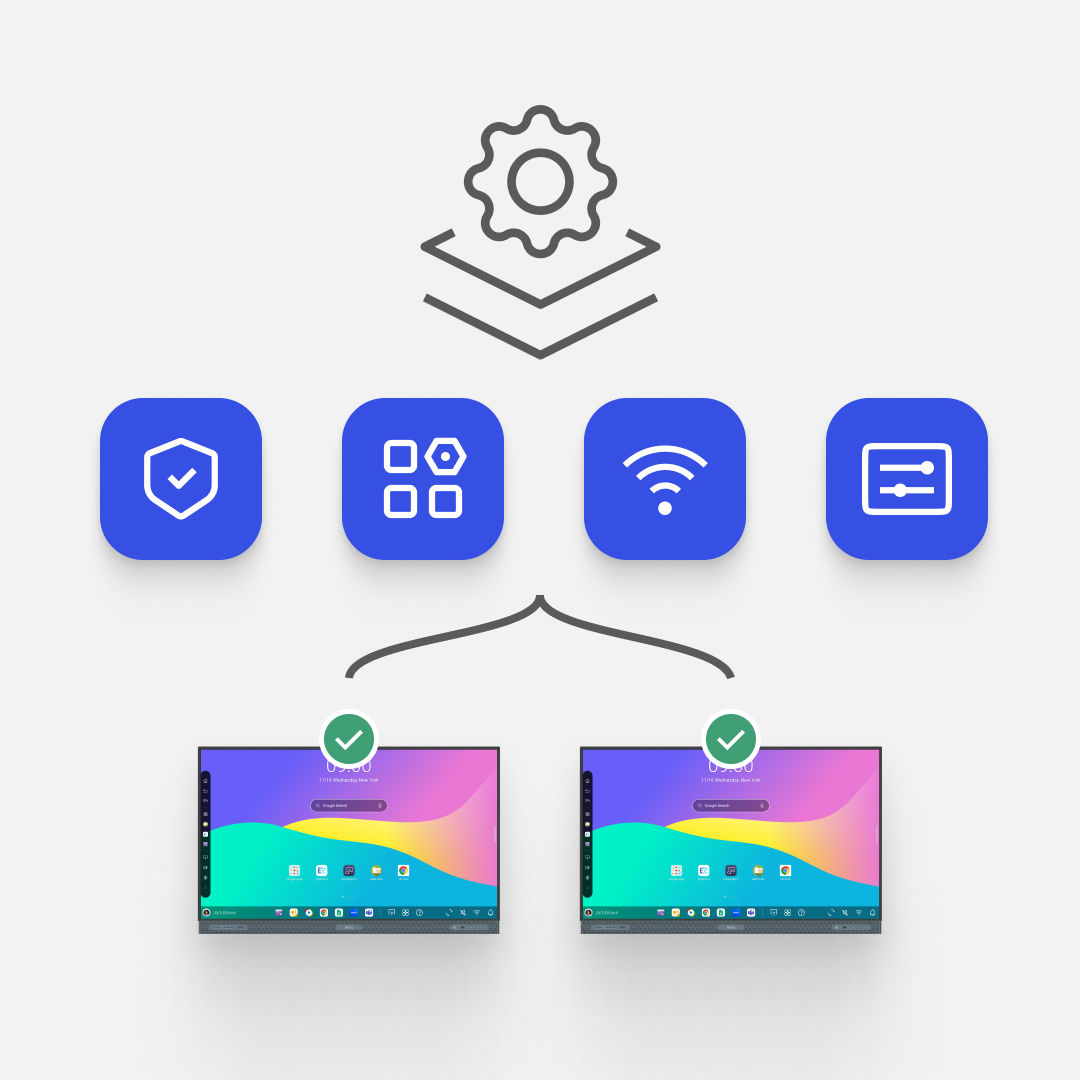 Enforce device policies and automate tasks