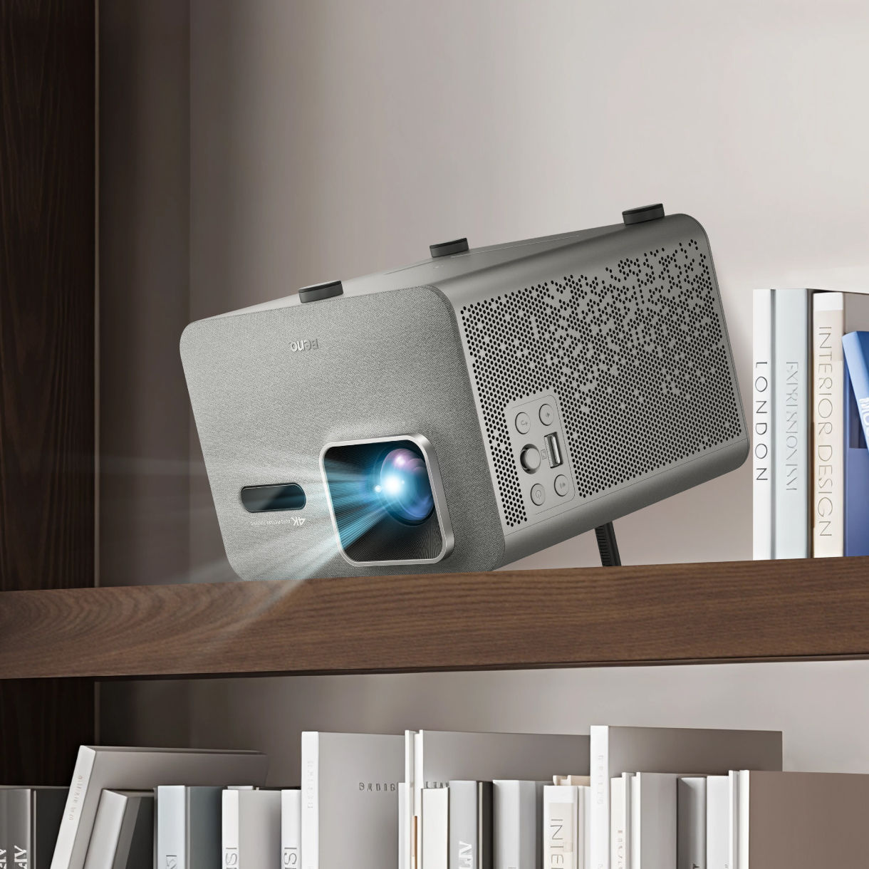 BenQ hembio-projektor hylla installation