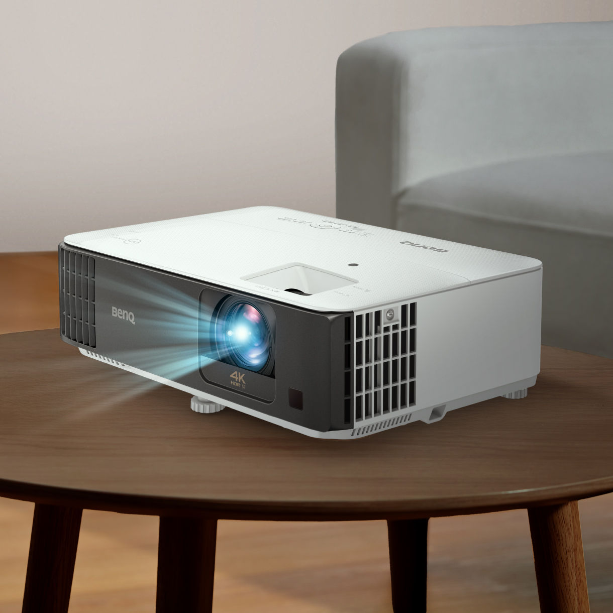 BenQ hembio-projektor bordsplacering