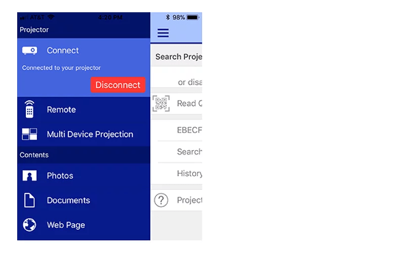 Cómo conectar tu proyector a un iPhone