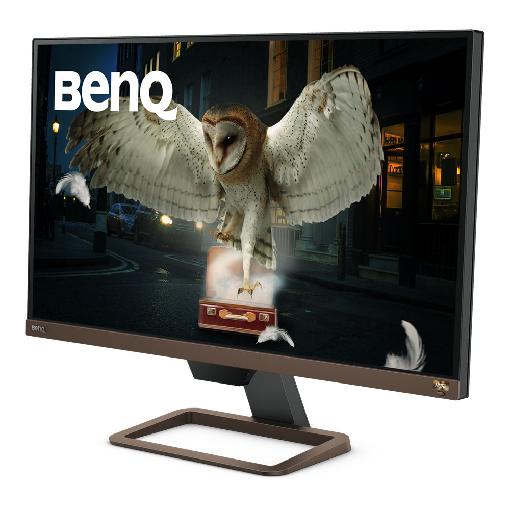4K モニター BenQ EW2780U 2台目 ew2780u-left45-2