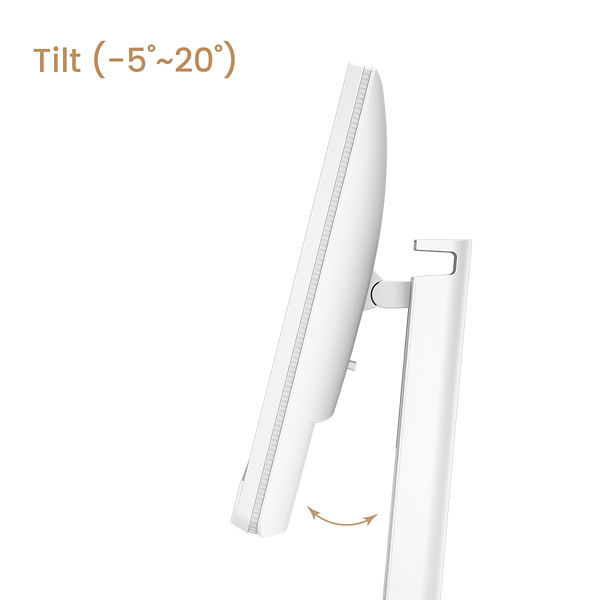 BenQ EW2790U allows you to be even more comfortable with its height adjustment stand, tilt, swivel, and pivot features.