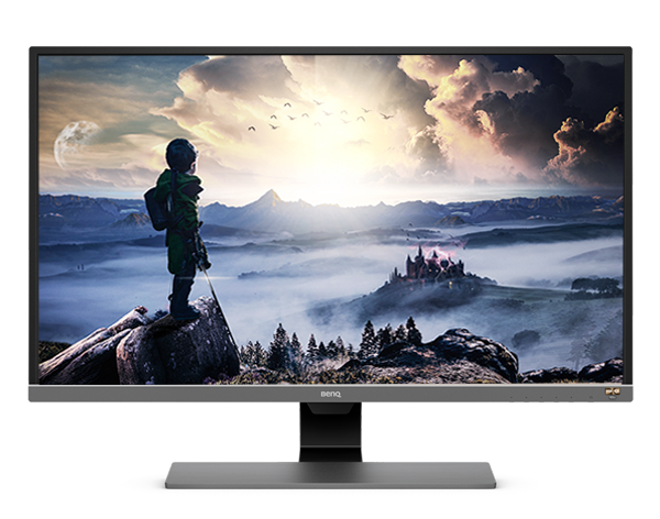 Màn hình BenQ EW3270U để xem Netflix