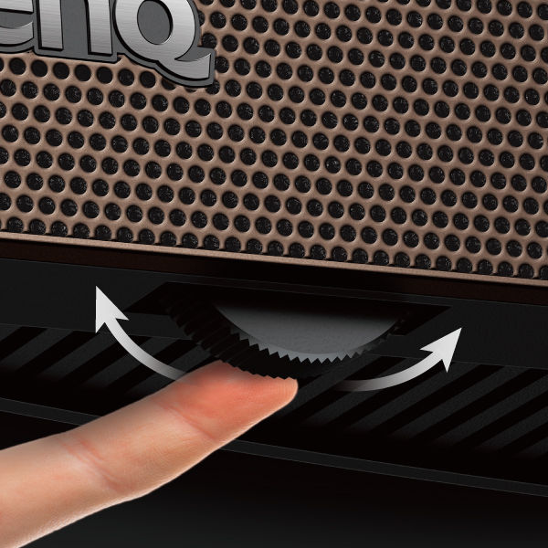 benq ew3280u volume wheel to scroll to your desired level 