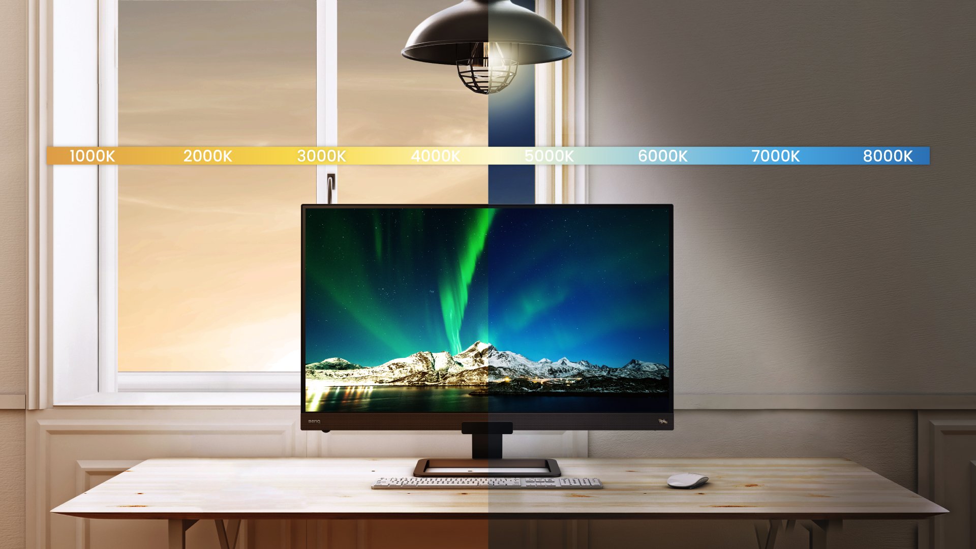 brightness intelligence plus adjusts display brightness and color temperature for your most comfortable viewing experience